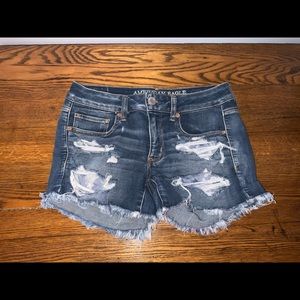 American Eagle Midi Super Stretch Shorts